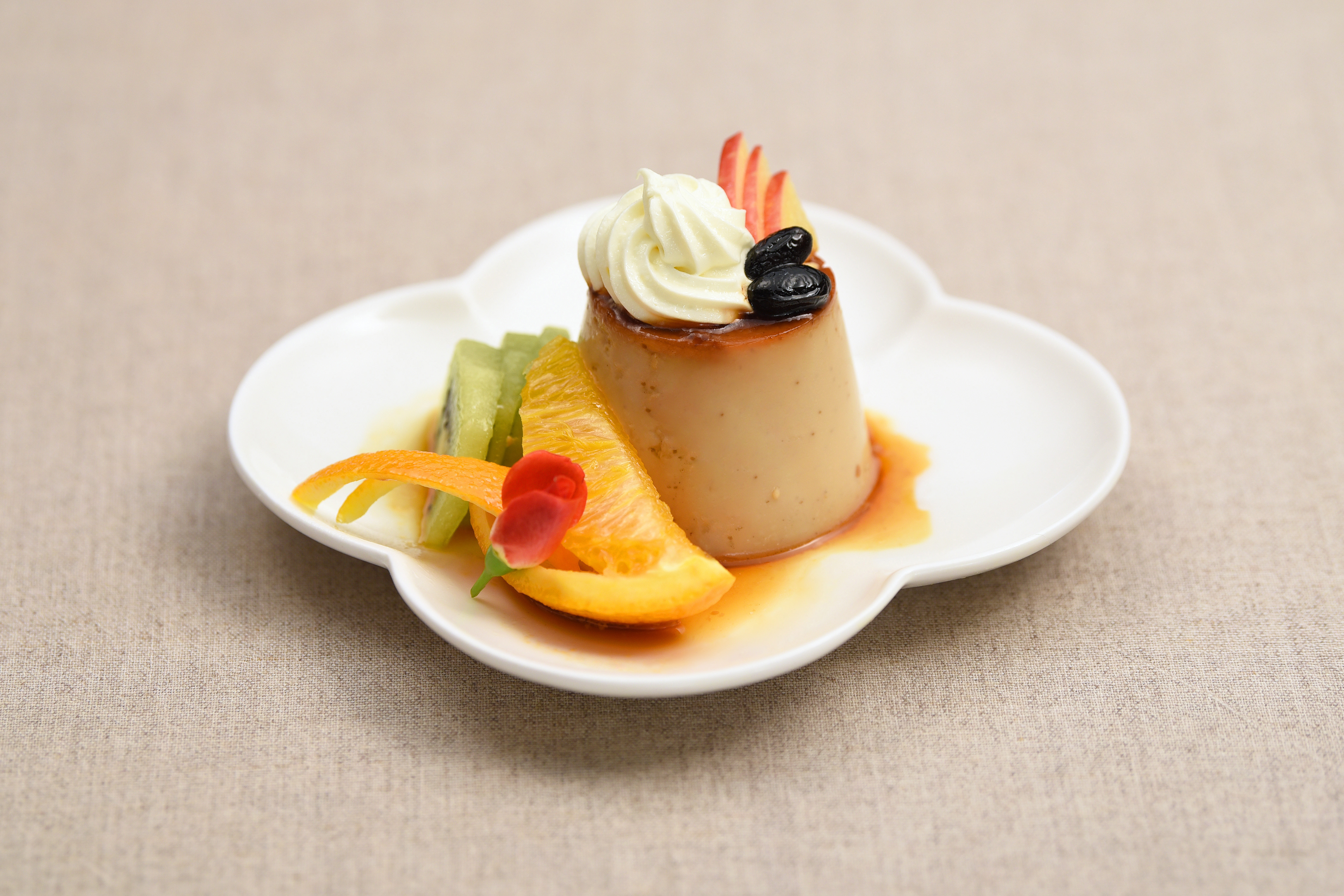 ほうじ茶のプリンアラ・モード