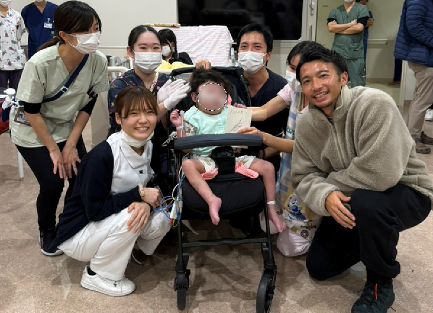 柴崎岳選手の小児病棟慰問